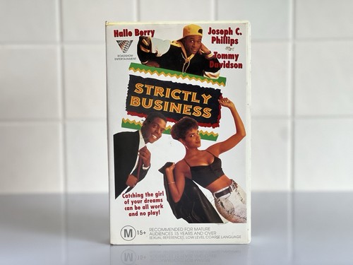 Strictly Business (1991) VHS Rom Com Halle Berry Roadshow
