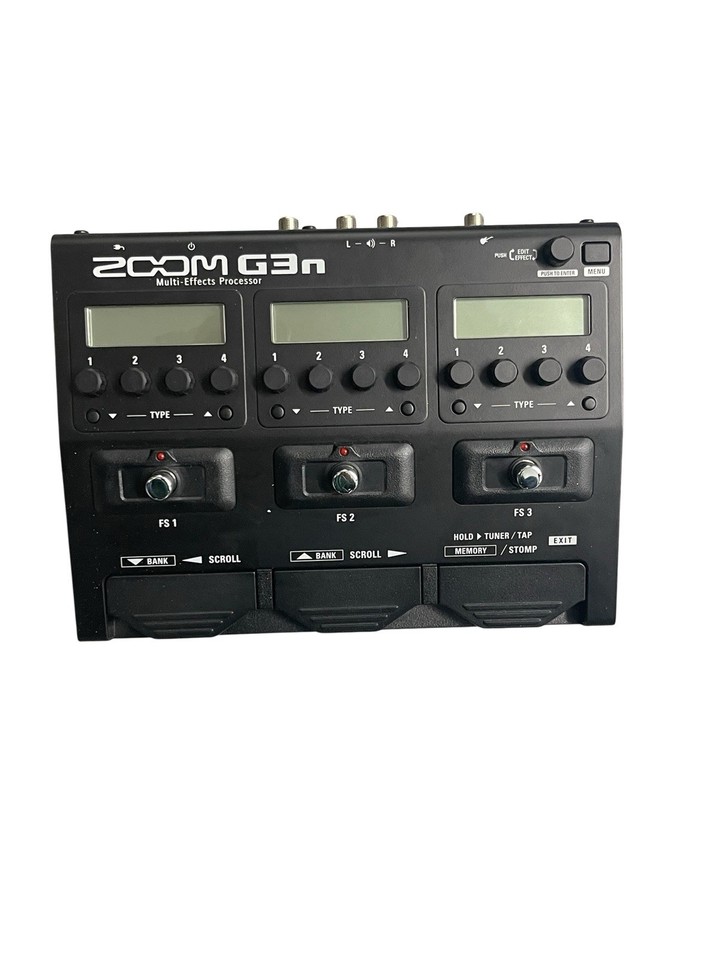 Zoom G3n Multi Effects Processor Model G3n w/ Adapter & Box Good*782 | eBay