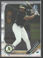 2019 Bowman Chrome #BCP-198 Jameson Hannah Prospects