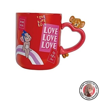 New Sun Art Tom and Jerry Cherry Mug Approx. 280ml LOVE SAN3929