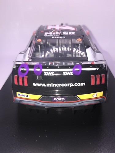 2024 Josh Berry #4 Minor Autographed 1/24 Nascar - Picture 9 of 21