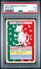 1997 POKEMON JPN TOPSUN BLUE BACK MEWTWO PSA 5