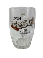 Surly Fest 2014 Glass Beer Stein 0.5L Mug Surly Brewing Tankard Minnesota Rare