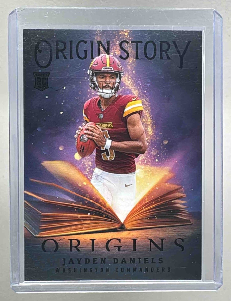 Jayden Daniels Panini Origins Origin Story #3 Base