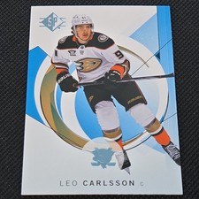 2024-25 Upper Deck SP Hockey BLUE Parallel Base Set #29 Leo Carlsson  nhl