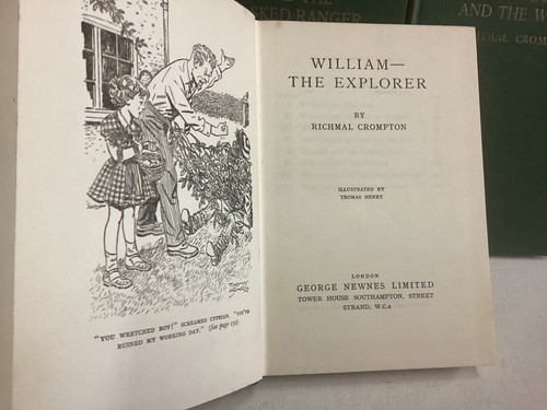 Just William 4 x First Edition hardback books - Picture 3 of 18