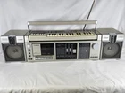 Vintage 1980s Rare Fisher SC-300 Boombox Keyboard Combo Rare See Description