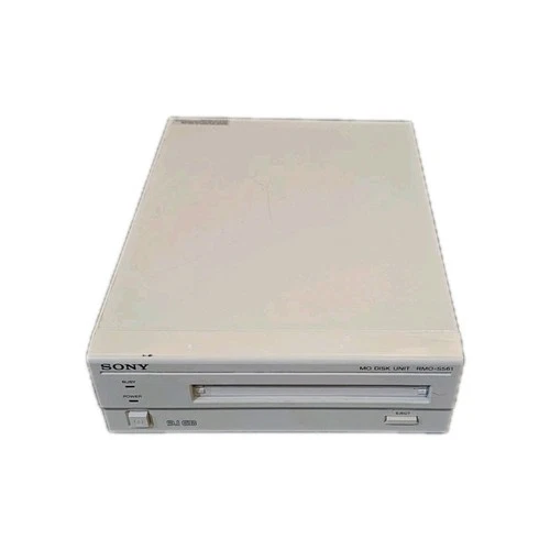Sony 9.1GB External Magneto Optical SCSI Disk Drive MO Unit RMO-S561