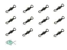 BARREL FISHING SWIVELS SIZE 2/0 1/0 2 4 6 8 10 SEA Fishing Tackle Rig Links