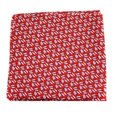 100 Silk Novelty Ice Cream Popsicle Themed Pocket Squares Clothing Accessory