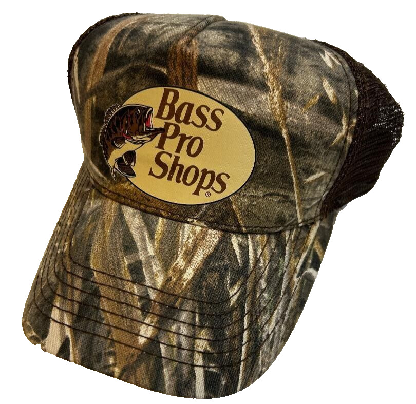 Lot De 5 Casquettes Camouflage Bass Pro Shops - Real Tree Max-5 - Ajustables - Neuf Avec étiquette