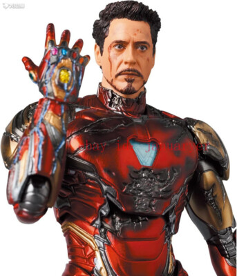 Medicom Toy Mafex No.195 Iron Man Mark85 Battle Damage Ver Action