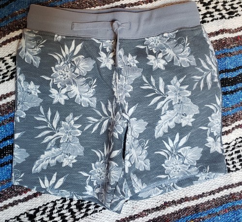 Janie And Jack Island In The Sky Boy Size 4 Blue Tropical Print Shorts NWT