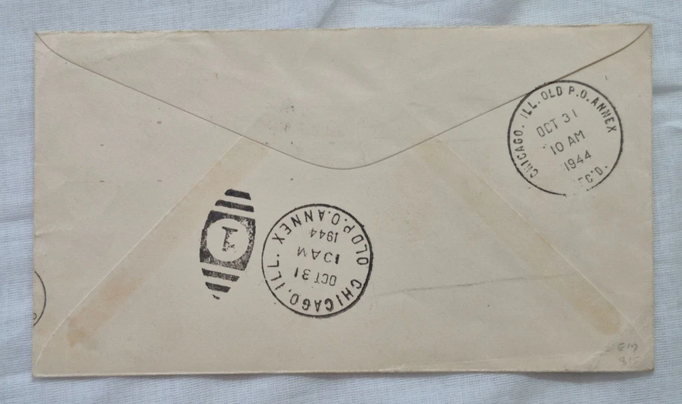 1944 US SC #E17, E18 Special Delivery stamp Lot of 2 FDC covers, Washington D.C. - Image 3 of 4