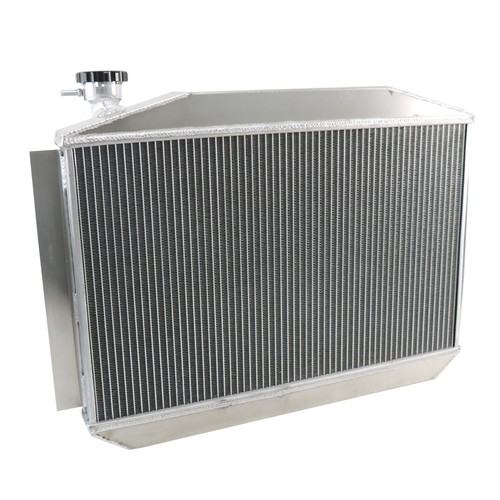 3 Row Aluminium Radiator for 1955-60 Chevy Corvette C1 3.8 L6 4.3 4.6 V8 Manual - Bild 9 von 9
