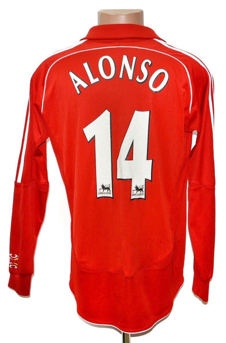Maillot Liverpool 2006/2007 Extérieur - Alonso #14 - Taille M - Occasion Bon état