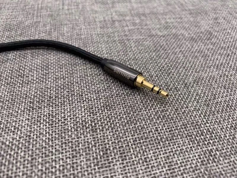 Cable de actualización de auriculares plateado cable de cobre para Philips SWA5911/93 Foto 3 de 4