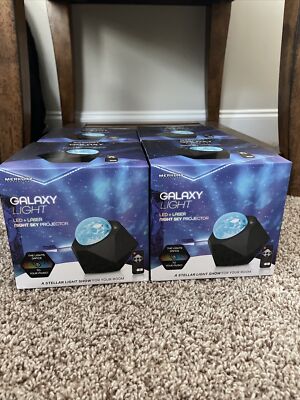 Merkury Galaxy Light Projector - LED Laser Projection - Brand New! (MSRP: $80)