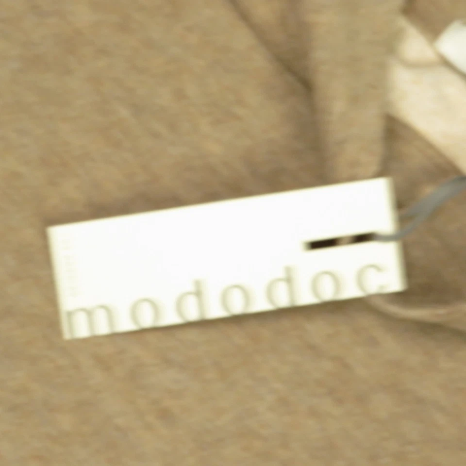 Mododoc Sweatshirt Womens Small Brown Fitness Athletic Workout Ladies Mock Neck - Image 4 of 4