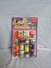 Vintage 1987 Imperial Kitchen Supermarket Play Set Gourmet Kitchen 7356 NIP