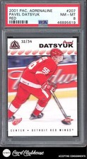 2001-02 Pacific Adrenaline Red RC #207 Pavel Datsyuk /54 PSA 8