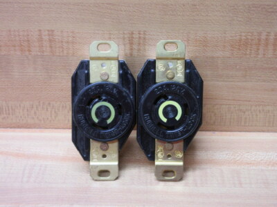 Hubbell HBL 2310 Twist-Lock Receptacle  HBL2310 Round (Pack of 2)