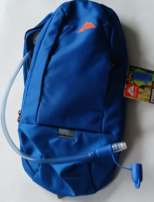 Outdoor Ozark Trail 1.5 Liter Hydration Backpack Bag Water Reservoir Blue Modern