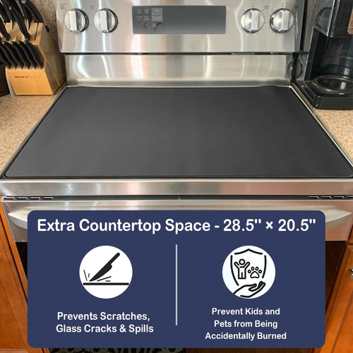 electric stove flat top cover