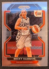 Becky Hammon 2022 Panini Prizm WNBA Chrome Base