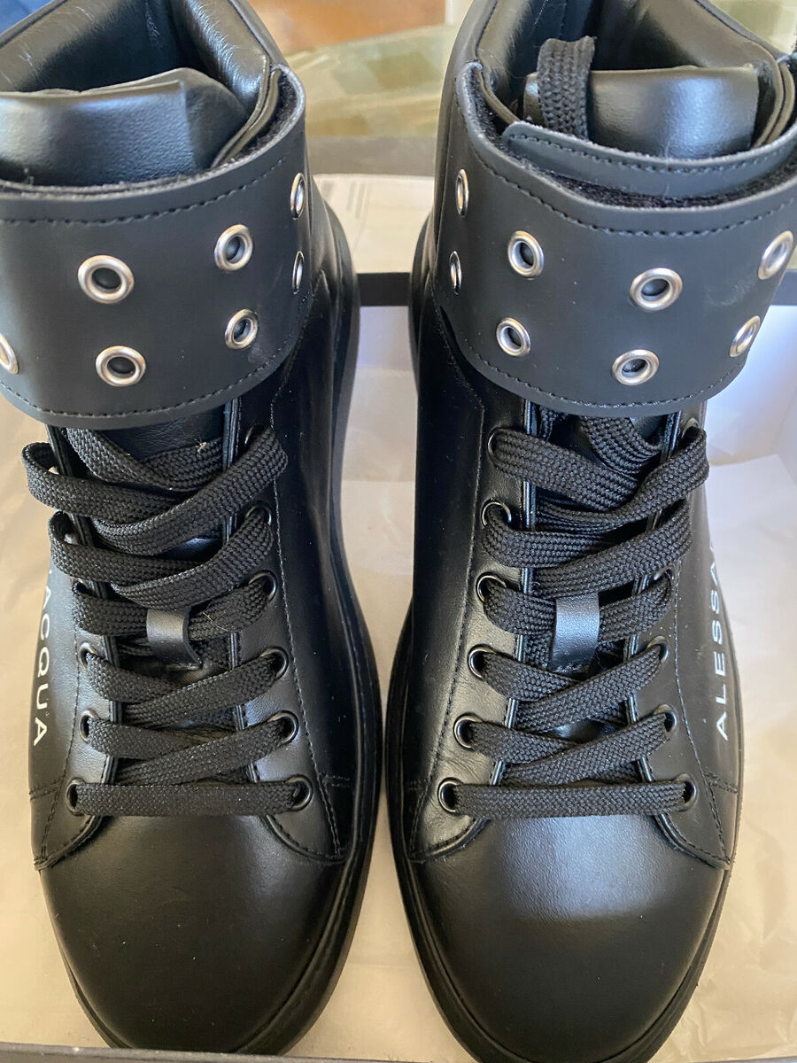 ALESSANDRO DELL'ACQUA sneakers size 8,5 Made in Italy! $470 ALESSANDRO DELL'ACQUA sneakers size 8,5 Made in Italy! $470