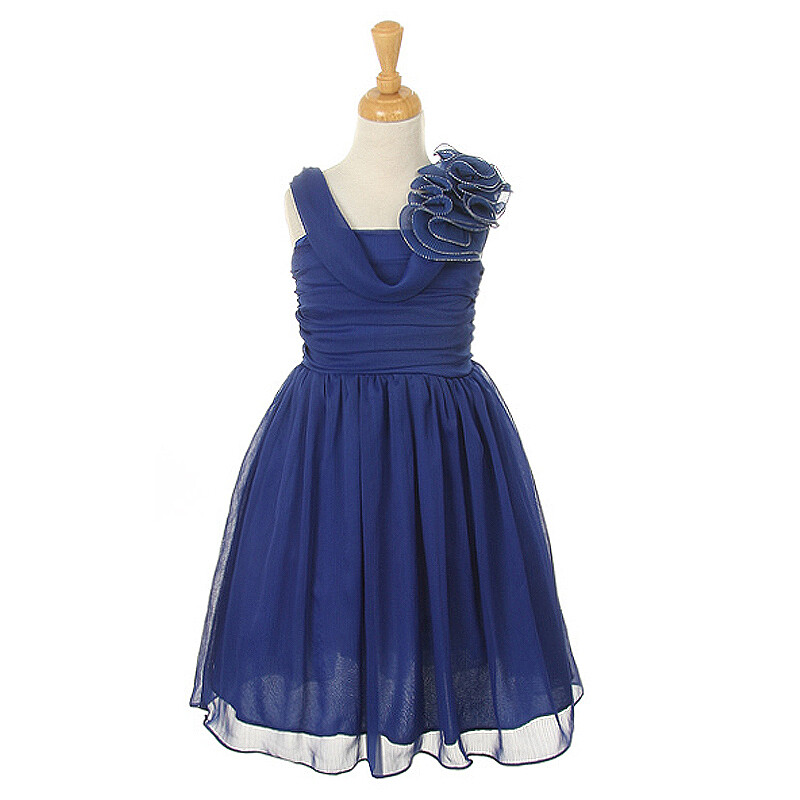 royal blue flower girl dresses Blue Flower Girl Dresses