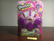 SHOPKINS Season 2  5-PACK w/ PECANNA PIE & Mystery Figure Moose Toys - BRAND NEW