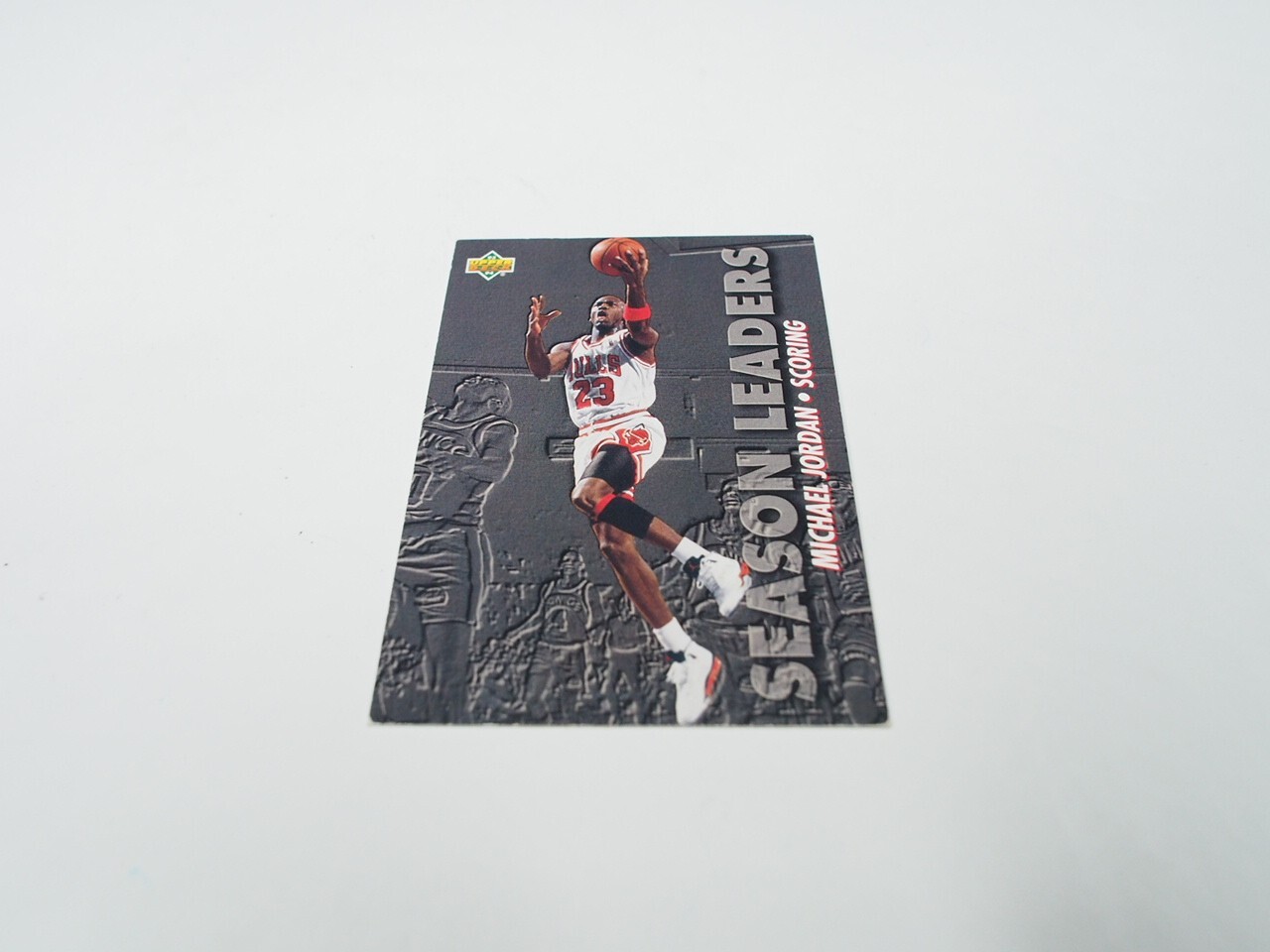 1993-94 Upper Deck Michael Jordan SEASON LEADERS SCORING Card #166