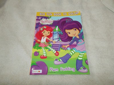 Strawberry Shortcake Plum Pudding Big Fun Book to Color Coloring Book