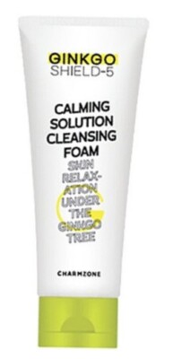 Charmzone Ginkgo Shield 5 calming solution cleansing foam 120g soothing Moist