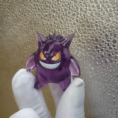 figurine pokémon gengar Ectoplasma clear purple Tomy