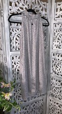 womens leopard print dress large