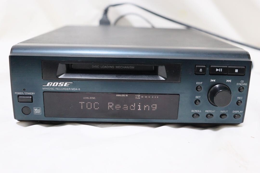 BOSE MDA-8 MD Player & Recorder - High-Quality MD Recorder BOSE MDA-8 MD Player & Recorder - High-Quality MD Recorder