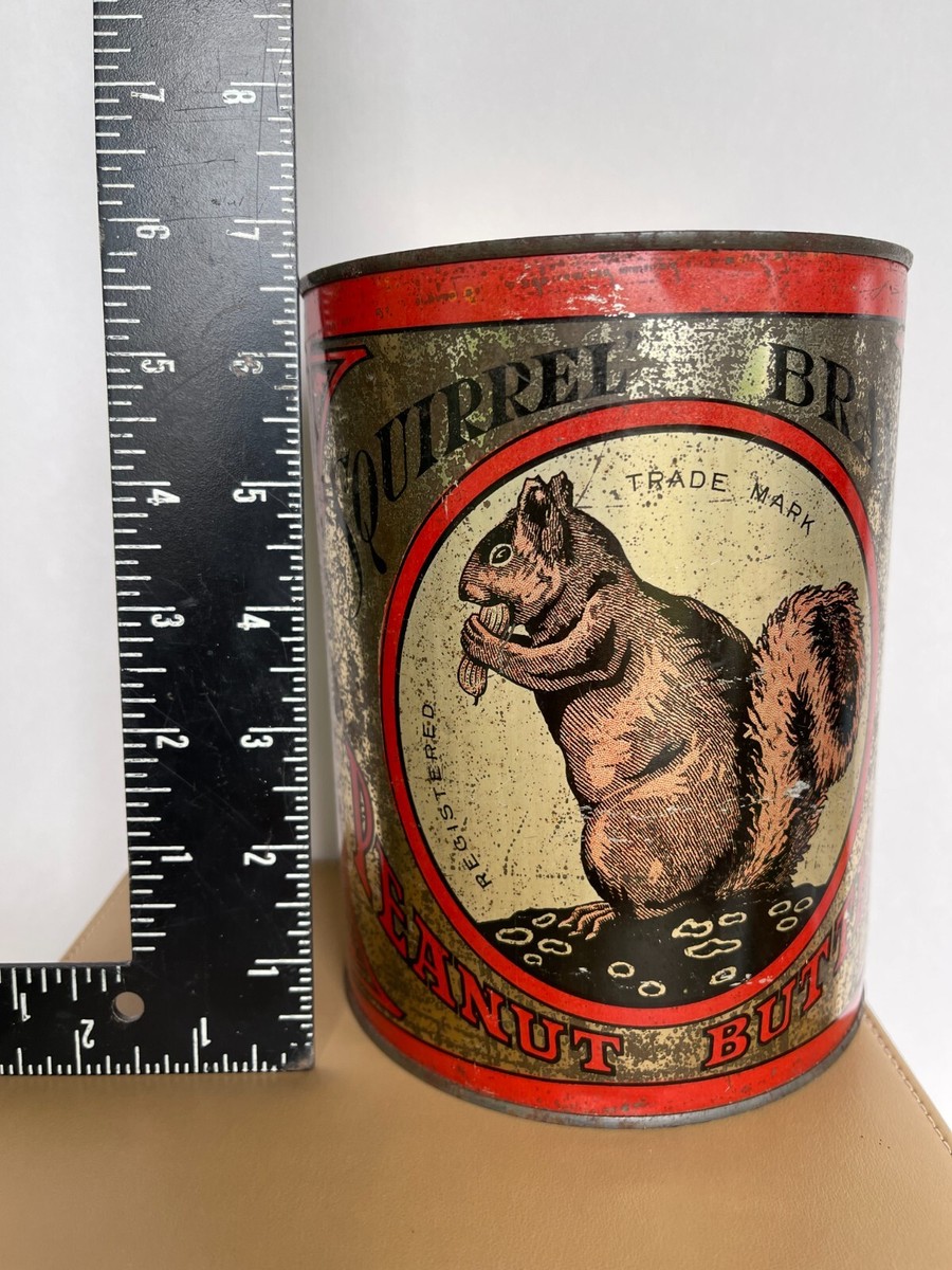 Platte Metall Vintage Peanut Spröde Kupfer Kocher - 40 X 15