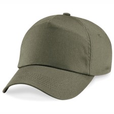 Image of Adults Unisex Beechfield Original 5 Panel Adjustable Cotton Baseball Cap