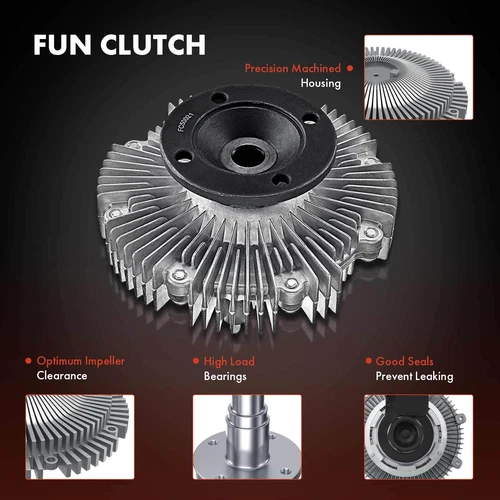 Fan Clutch for Toyota Landcruiser UZJ100 Lexus LX470 2UZFE V8 4.7L LS400 1UZFE - Picture 3 of 8