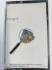 Chicago 1982 SEALED 16 Cassette Tape