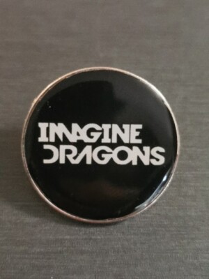 IMAGINE DRAGONS Believer Thunder Radioactive Pin Badge Patch Neu Hochwertig