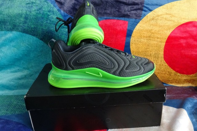 Nike Air Max 720 Volt Mens Size 11 AO2924 018 Anthracite Electric Green NIB | eBay