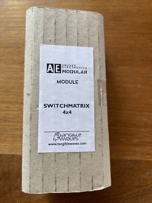 SWITCHMATRIX 4x4 - AE Modular - tangible waves