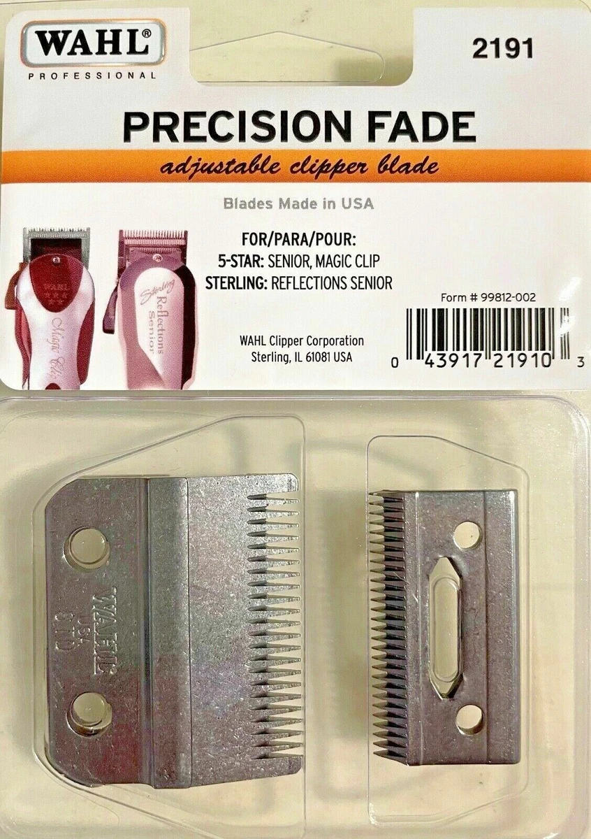 3hole Adjustolock Clipper Blade Set By Wahl Replacement, 59 OFF