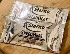 Sterno SpeedHeat Refill 2 pack = 4 Total 80g Ea Unit = 320g