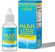 Niwali Alka Lizer Antioxidants Alkaline Mineral Drops 1Oz Electrolyte pH Balance