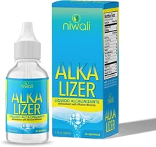 Niwali Alka Lizer Antioxidants Alkaline Mineral Drops 1Oz Electrolyte pH Balance