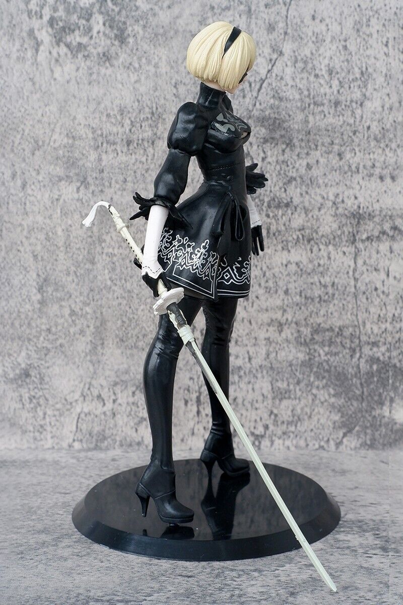  Nmomoytu 20cm NieR Automata Anime Figure 2b Yorha No.2 Type B  Action Figure Yorha No.2 Type B Figurine Model Doll : Toys & Games